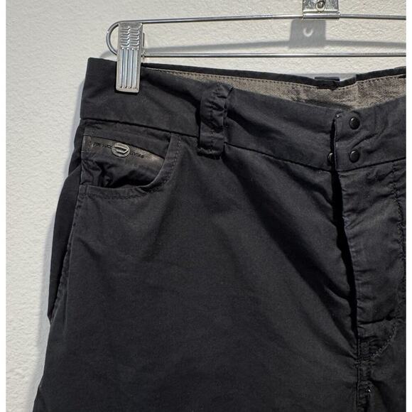 Diesel Black Chino Cotton Shorts Men’s Size 30 Button Fly Slim Fit Everyday - Picture 5 of 7